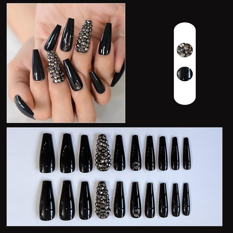 Chips de manicura francesa larga de plástico al por mayor